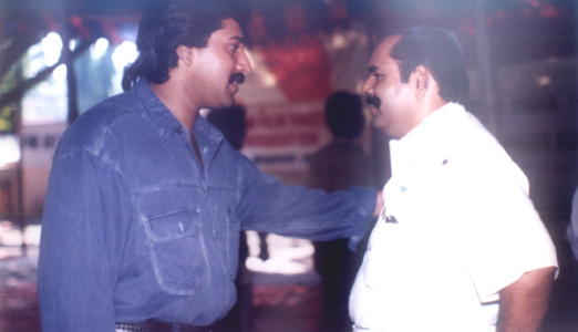 Mr.K.T.Kunjumon having a chat with actor Rahuman ktk-actors (36)